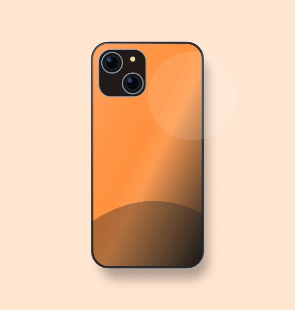 Clear phone case